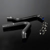 G-PLUS Silicone Radiator Coolant Hose Kit Clamps Compatible With 1967 1968 1969 1970 1971 1972 Chevy C/K Series C10 Pickup Black