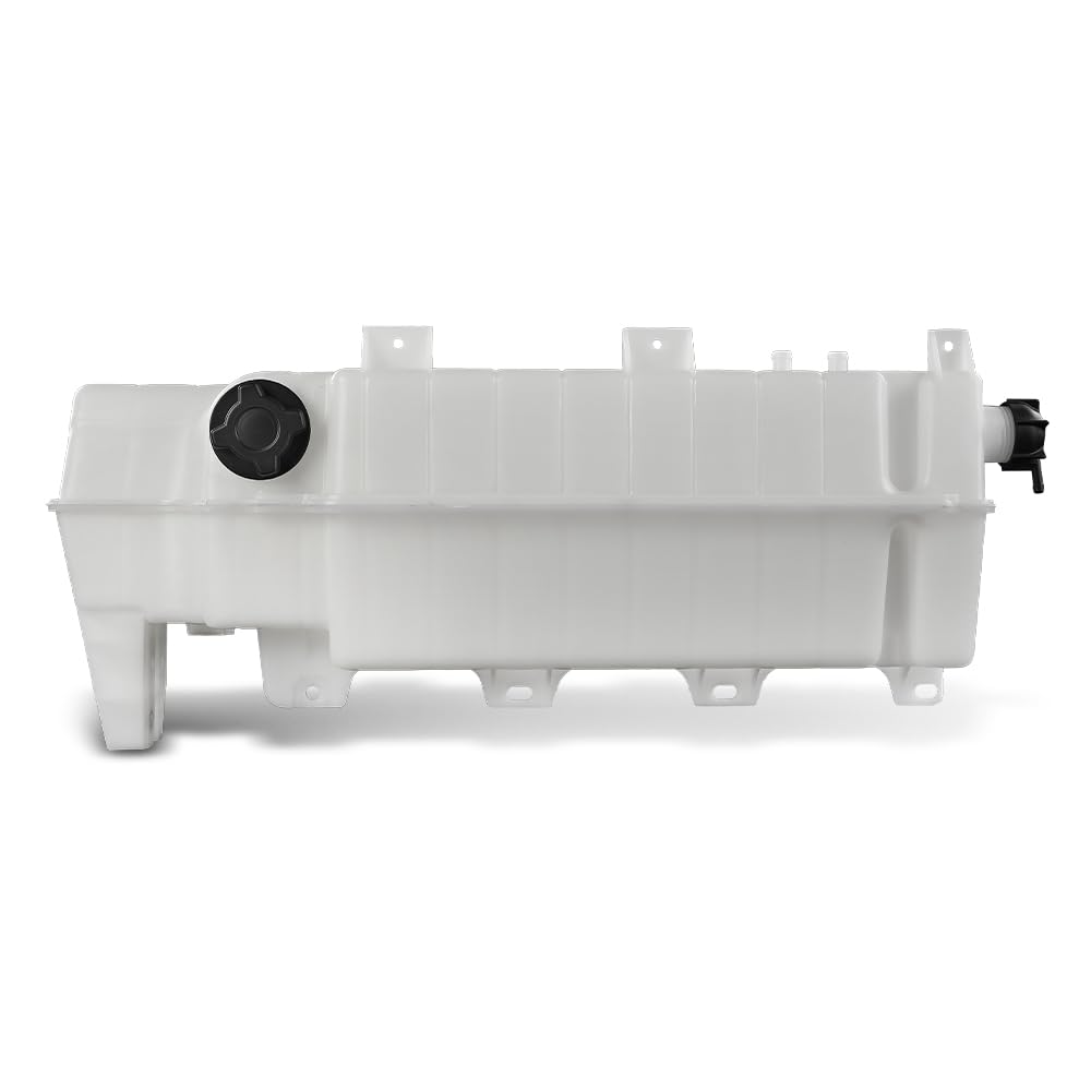 G-PLUS Radiator Coolant Overflow Bottle Tank Reservoir Compatible with Volvo VHD/VNL/VNM 2008-2017 603-5505, HVA02866, 20881604, 20968795, 21000194, 21038101, 21067134, 21074555 White