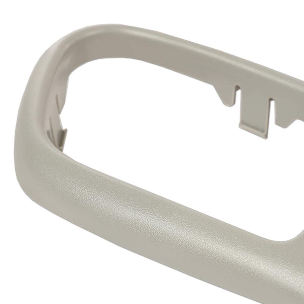 G-PLUS Interior Door Handle Trim Bezel 2pcs Compatible with 1995-2002 Chevy C3500 Truck 1995-2000 GMC C2500 Truck 1995-1999 GMC Suburban K1500 15708081 15708082