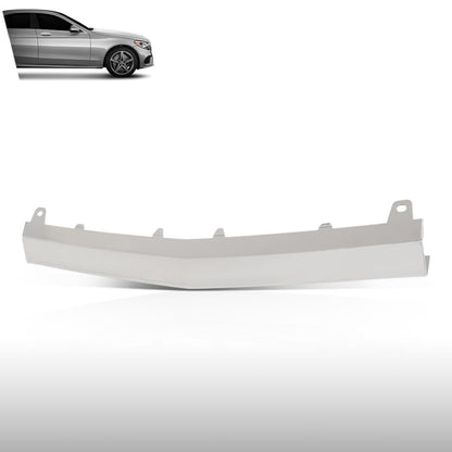 G-PLUS Front Center Bumper Trim Compatible with Benz C300 2015-2018 For Models With AMG Styling Package, Without Night Package 2058851574, MB1044111 Silver