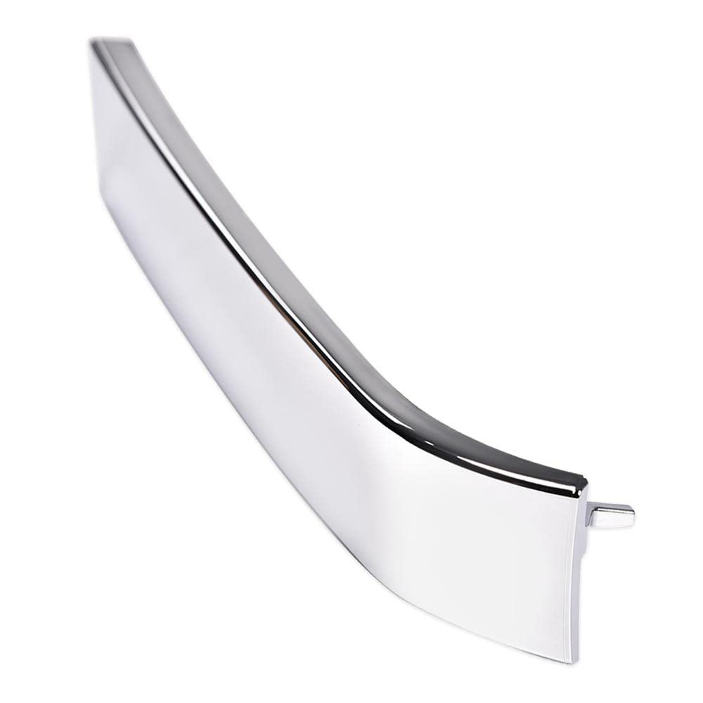 G-PLUS Chrome Grille Molding Trim Compatible With Chevy Silverado 1500 Classic HD 2500 3500 2003-2007 LH & RH Grill Trims Set 10397972, GM1213105, 10397973, GM1212105