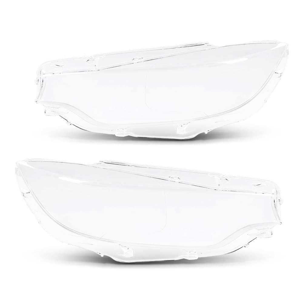 G-PLUS Headlight Lens Cover Compatible with BMW 4-Series F32 F33 F36 2018-2020 Fit BMW M4 F82 F83 2018-2020 Left & Right Pair Front Headlamp Lens Cover Clear
