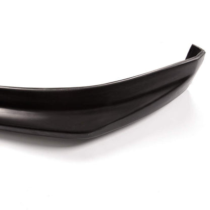 Front Bumper Lip Replacement For INFINITI G35 Sedan 4Door 2003-2004 | NIS Style PU Poly Urethane Unpainted Black Front Lip Spoiler Splitter