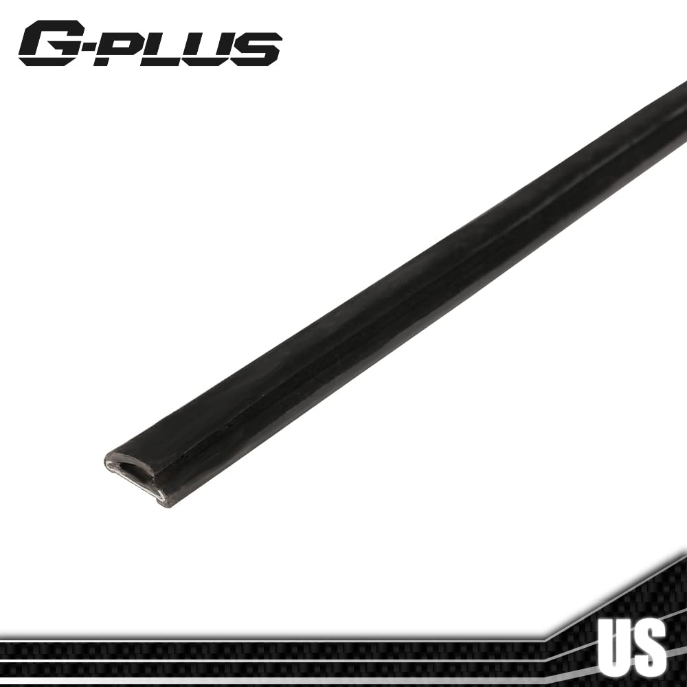 G-PLUS Tailgate Tail Gate Window Sweep Weatherstrip Seal Set Right & Left Side Windshield Trim Molding Compatible with 1978-1996 Ford Bronco D8TZ9841610/2072/FO1930103