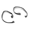 G-PLUS Rubber Sealing Trim Headlamp Decorative Strip Compatible with Porsche Cayenne 2011-2014 Black
