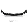 G-PLUS Front Bumper Lip Splitter Compatible with Chevy Corvette C8 All Model 2020-2024 Black