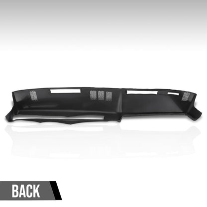 G-PLUS TPE Dashboard Dash Cover Compatible with Chevy GMC Full Size Pickup 1981-1987, Fit Chevy GMC SUV 1981-1991 Black