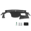 G-PLUS TPE Dash Cover Dashboard Panel Compatible with HYUN.DAI Sonata 2011-2014 Black