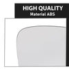 G-PLUS Mirror Glass Passenger Right Side Compatible with Porsche Macan 2015 2016 2017 2018 2019 2020 2021 95B857522J White