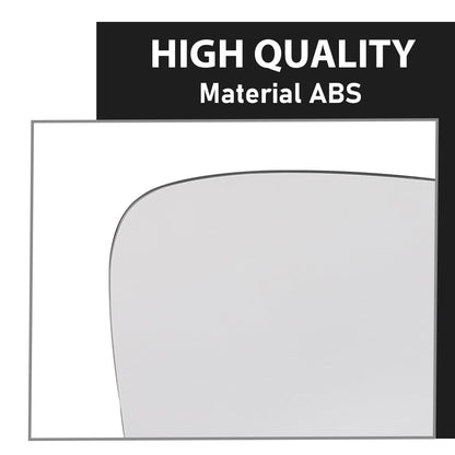 G-PLUS Mirror Glass Passenger Right Side Compatible with Porsche Macan 2015 2016 2017 2018 2019 2020 2021 95B857522J White