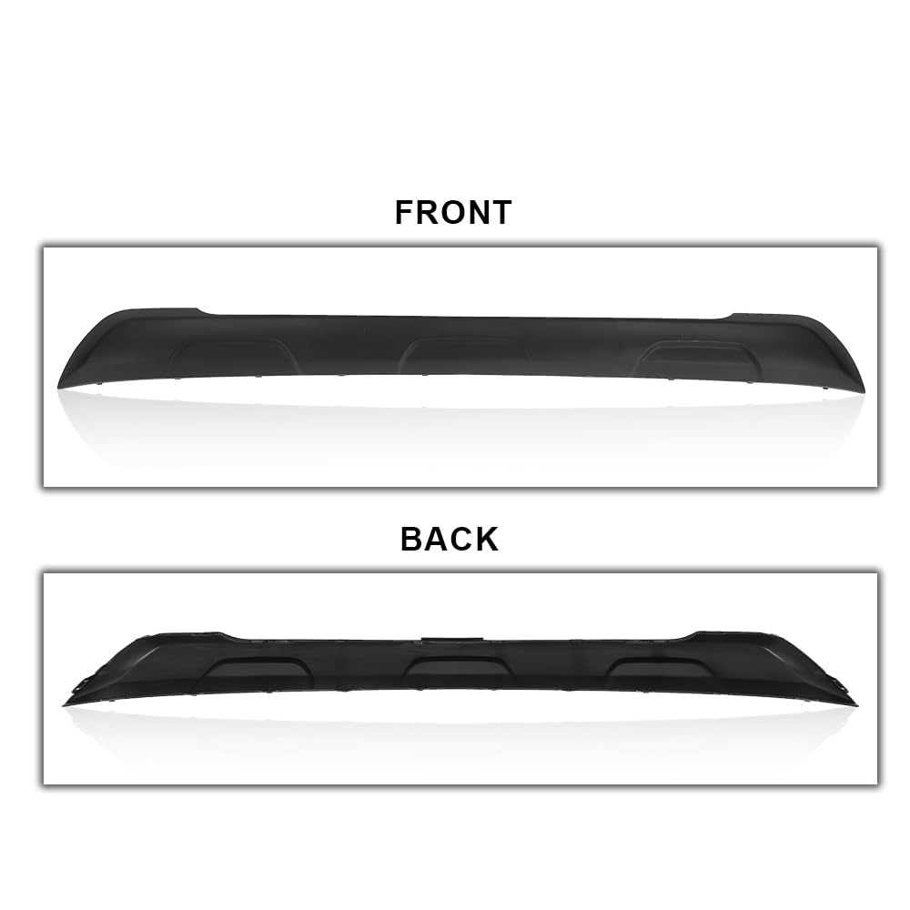 G-PLUS Black Front Lower Valance Skid Plate Compatible with Chevy Trax 2017-2021 42392740 GM1095210