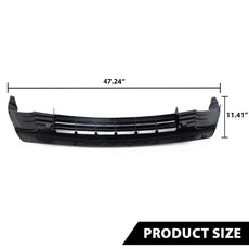 G-PLUS Front Lower Grille for Toyota Prius 2012-2015 Black Close-up View