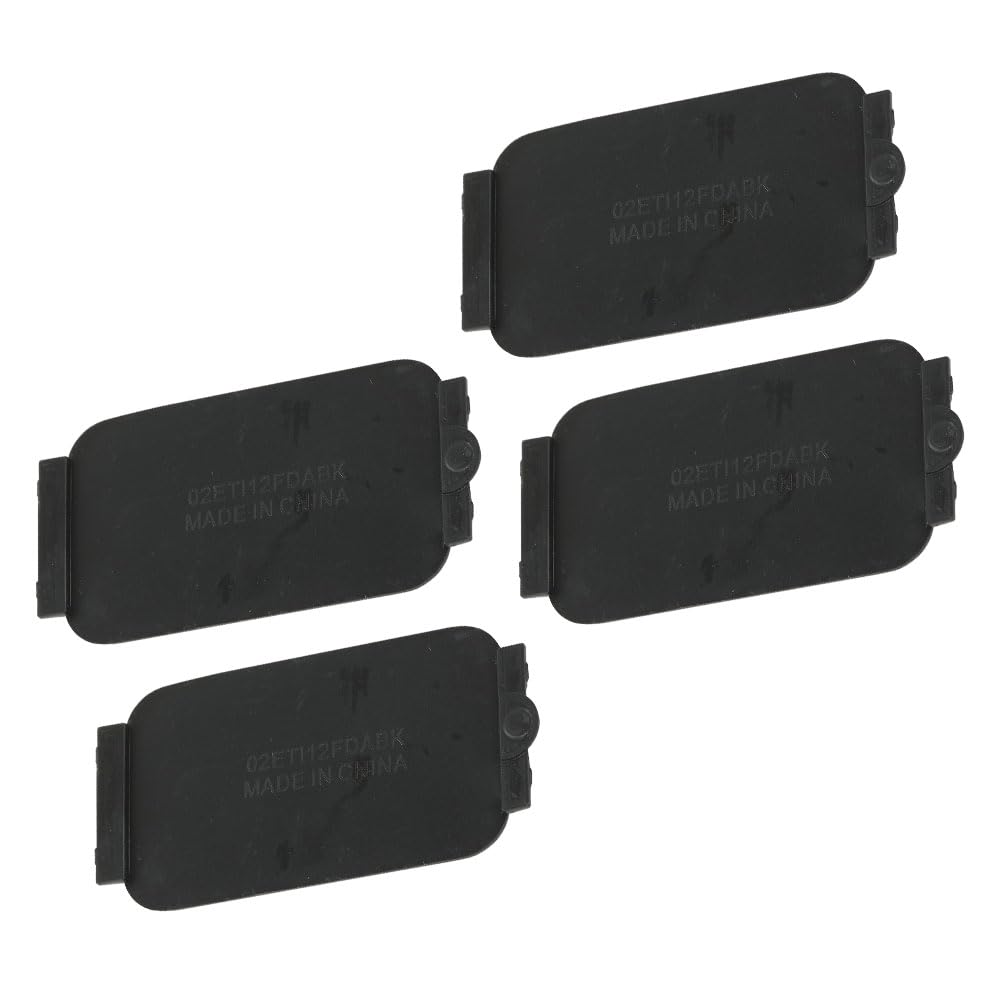 G-PLUS Truck Bed Rail Cap Plastic Bedrail Insert Plug Box 4pcs Compatible with Ford F150 2015-2023/ Fits Ford F250 F350 Super Duty 2017-2023 (for Either Side Molding On 5.5' / 6.5' Foot Beds)