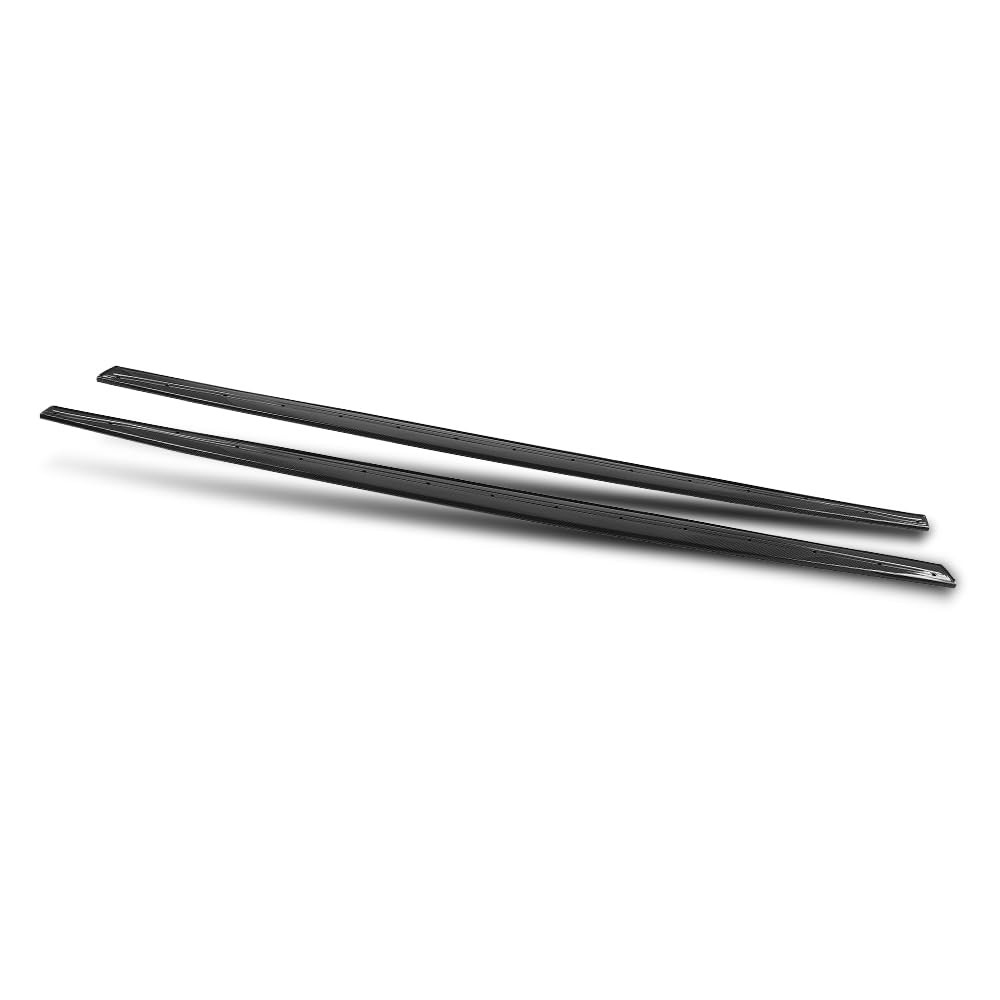 G-PLUS Side Skirts Extension Compatible with BMW F32 F33 F36 4 Series M Sport Models 2014 2015 2016 2017 2018 2019 2020 Carbon Fiber Black
