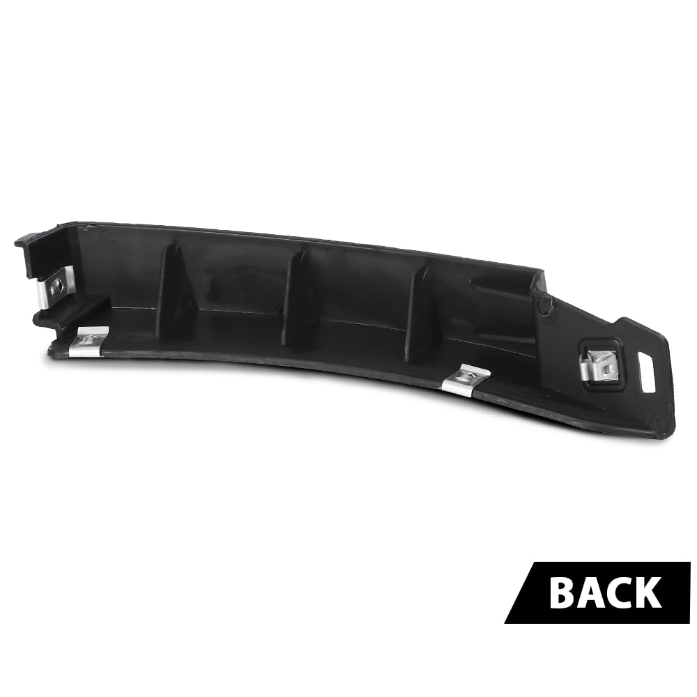G-PLUS Front Right RH Bumper Cover Support Lower Bracket Compatible with Buick Envision 2016 2017 2018 2019 2020 22905949, GM1027101 Black