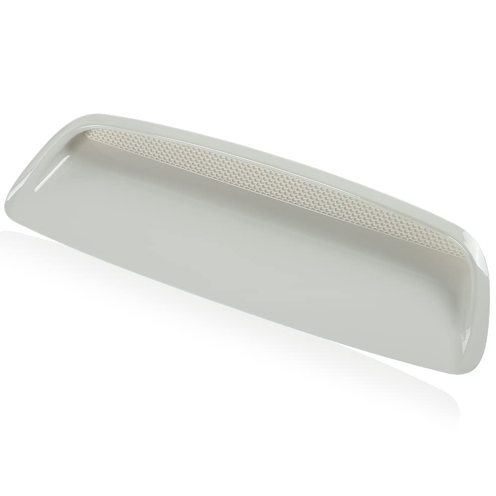 G-PLUS Hood Scoop Kit, Compatible with Toyota Tacoma 2005 2006 2007 2008 2009 2010 2011 Hood Bulge Kit Color Code 040 Super White 7618135050A1