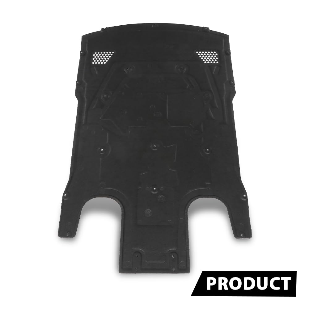 G-PLUS Under Engine Radiator Splash Shield Cover, Compatible with Porsche Panamera 2010-2016, 97050411702, 97050411700