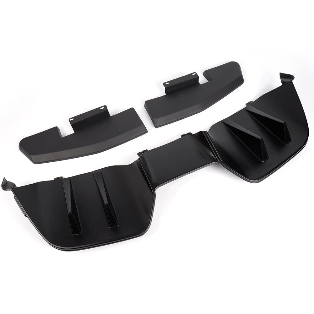 G-PLUS Rear Lip Bumper Diffuser Spoiler Valance Protector Compatible with Ford Mustang 2015-2017 Rear Lip Finisher Under Chin Spoiler Splitter