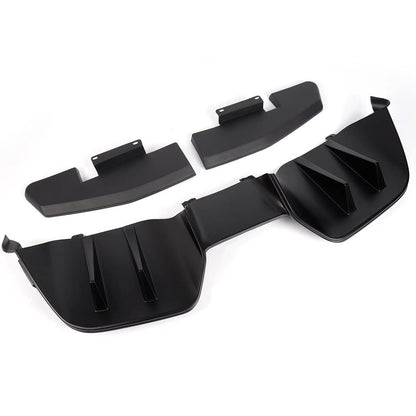 G-PLUS Rear Lip Bumper Diffuser Spoiler Valance Protector Compatible with Ford Mustang 2015-2017 Rear Lip Finisher Under Chin Spoiler Splitter