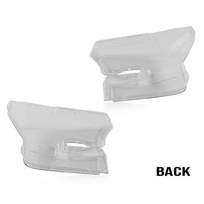 G-PLUS Headlights Headlamps Cover Left+Right Clear Compatible with 2015-2017 Ford F150 FO2502335,