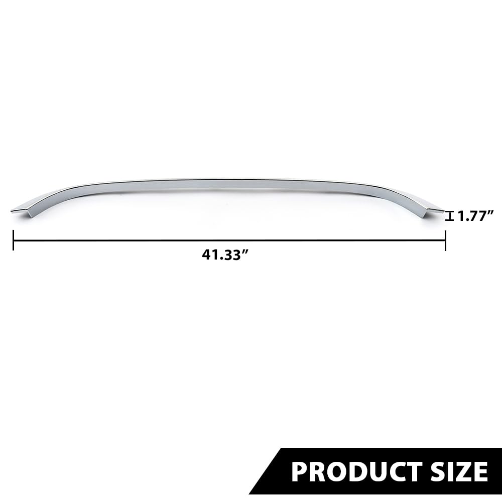 G-PLUS Chrome Grill Hood Molding Trim Compatible with Mini Cooper R55 R56 R58 R59 2007-2015 Front Grille Trim Moulding (Not Fit 07-10 R55 R56 R58 R59 Base&Clubman Model) 51132751040 MC1235100