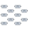 G-PLUS Truck Body Cab Bed Side Belt Molding Trim Clip 10pcs Compatible with 1973-1979 Ford F100 F150 F250 F350 Pickups
