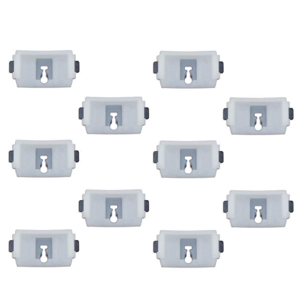 G-PLUS Truck Body Cab Bed Side Belt Molding Trim Clip 10pcs Compatible with 1973-1979 Ford F100 F150 F250 F350 Pickups