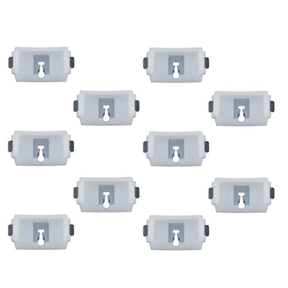 G-PLUS Truck Body Cab Bed Side Belt Molding Trim Clip 10pcs Compatible with 1973-1979 Ford F100 F150 F250 F350 Pickups