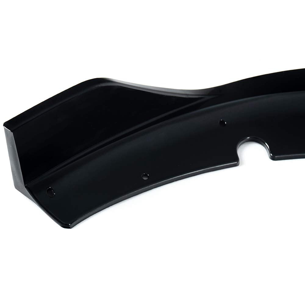 G-PLUS Front Bumper Lip Spoiler Air Chin Body Kit Spiltter Compatible for 2015-2016 Dodge Charger SRT