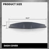 G-PLUS Dash Cover Compatible with Ford Mustang Base Model 2005-2009 Dark Gray