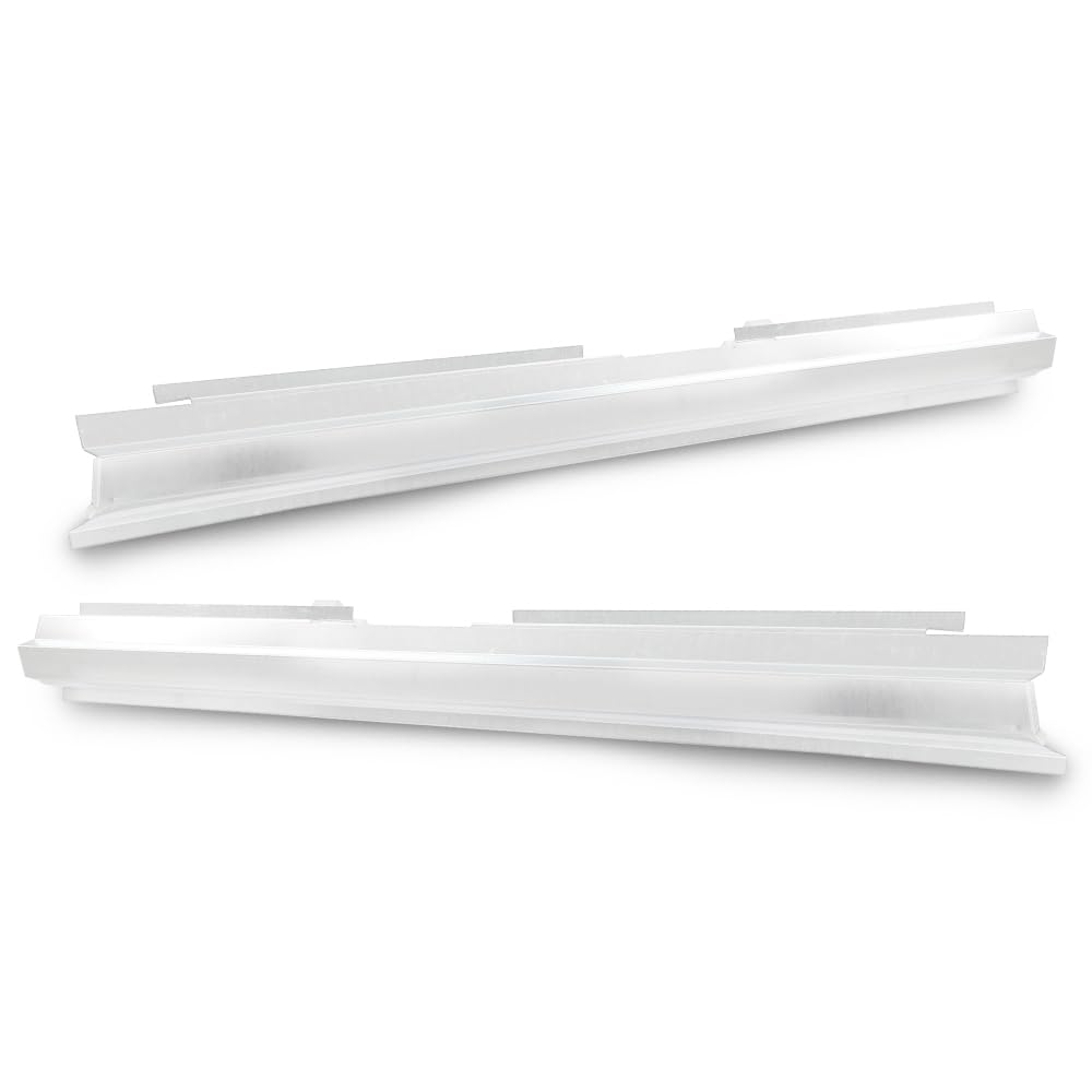 G-PLUS Slip-on Rocker Panel Left and Right Side Compatible with Jeep Cherokee 4 Door 1984-2001/Fit Jeep Wagoneer & Comanche 4 Door 1984-1996 CH1600101 CH1601101