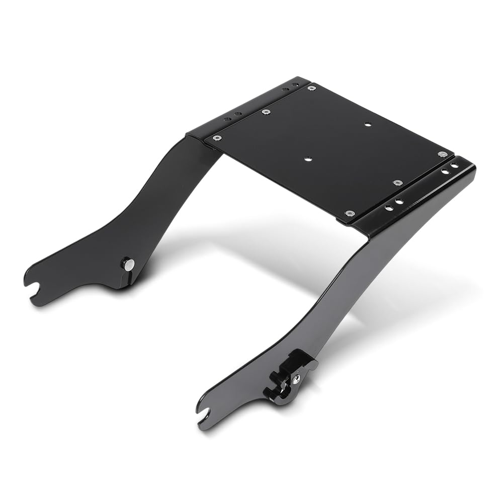 G-PLUS Tour Pack Mount Bracket Rack Compatible with Harley Touring FLHR FLHRCI FLHRI FLHRS FLHRSI FLHT FLHTI FLHX FLHXI FLTRI Models 1997-2008 Black
