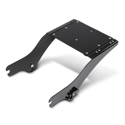 G-PLUS Tour Pack Mount Bracket Rack Compatible with Harley Touring FLHR FLHRCI FLHRI FLHRS FLHRSI FLHT FLHTI FLHX FLHXI FLTRI Models 1997-2008 Black