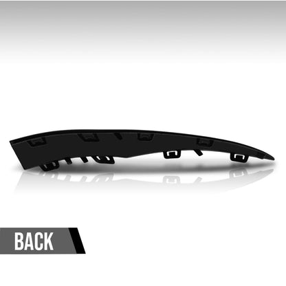 G-PLUS Front Left Outer Bumper Trim Compatible with Benz C300 2019-2023 For Models With AMG Styling 2058858902, MB1046160 Glossy Black