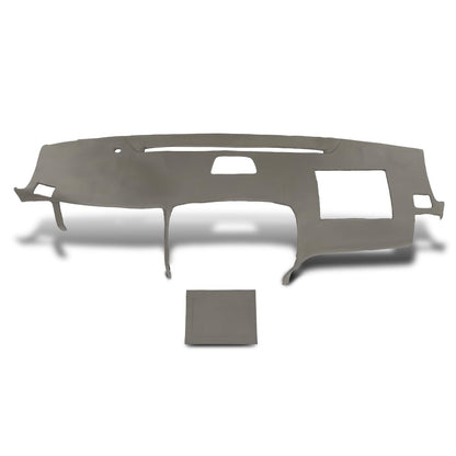 G-PLUS TPE Dash Cover Dashboard Compatible with LX GX470 2003-2009 w/Speaker Gray