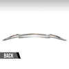 G-PLUS Front Bumper Body Molding Trim Compatible with Benz W207 E-Class E350 E400 E550 2014-2017 Fit Benz E400 2015 A2078850774, A2078850874 Silver 3Pcs
