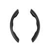 G-PLUS Universal 15" Steering Wheel Cover, Car Anti-skid Steering Wheel Cover 2pcs, Steering Wheel Grip Protector Compatible with Most Car, trucks, SUV, sedans (Black)