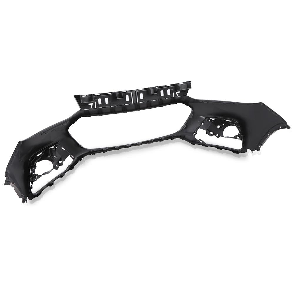 G-PLUS Upper Front Bumper Cover Primered Compatible with Chevy Trax 2017-2020 42537718 GM1014131 Black