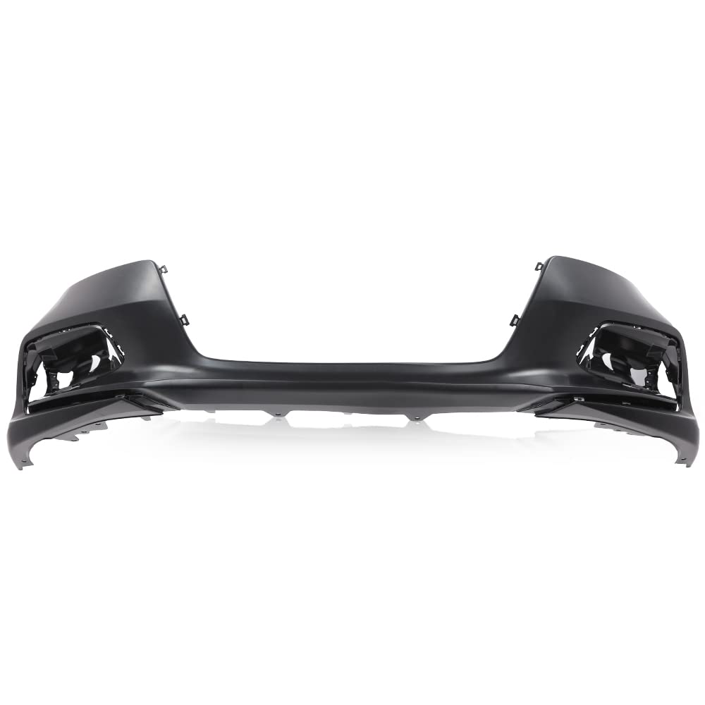 G-PLUS Front Bumper Cover Compatible with Honda Accord Sedan 2018 2019 2020 w/o Sensor Holes, HO1000314, 04711TVAA00ZZ, Primed Black