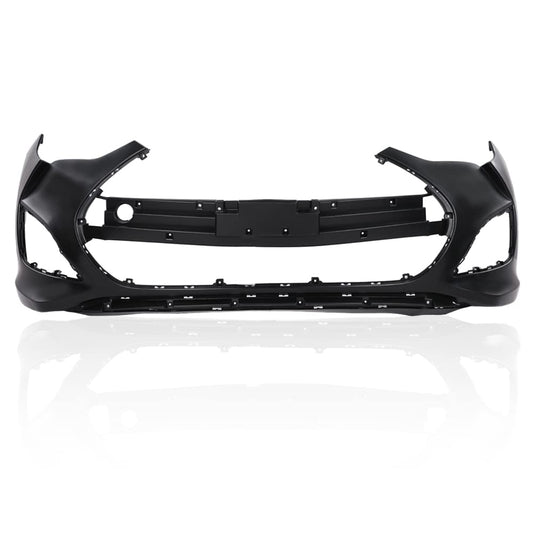 G-PLUS Bumper Cover Fascia Compatible with Hyundai Veloster 2013 2014 2015 2016 2017 Black Front Primed Bumper Cover 865112V500 HY1000194