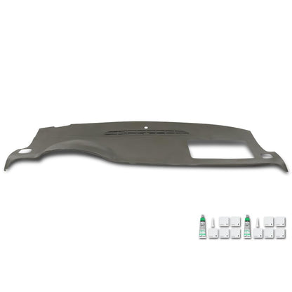 G-PLUS TPE Molded Dash Cover Cap Overlay Compatible with Chevy Silverado 1500 2500HD 3500HD (LTZ Only) 2007-2013, Fit GMC Sierra (SLT/Denali Only) 2007-2013 Beige