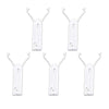 G-PLUS Door Trim Molding Retaining Clip Lower Chrome Compatible with Oldsmobile Cutlass 1981-1988 Clip Mounting Retainer Kit 5 PCS