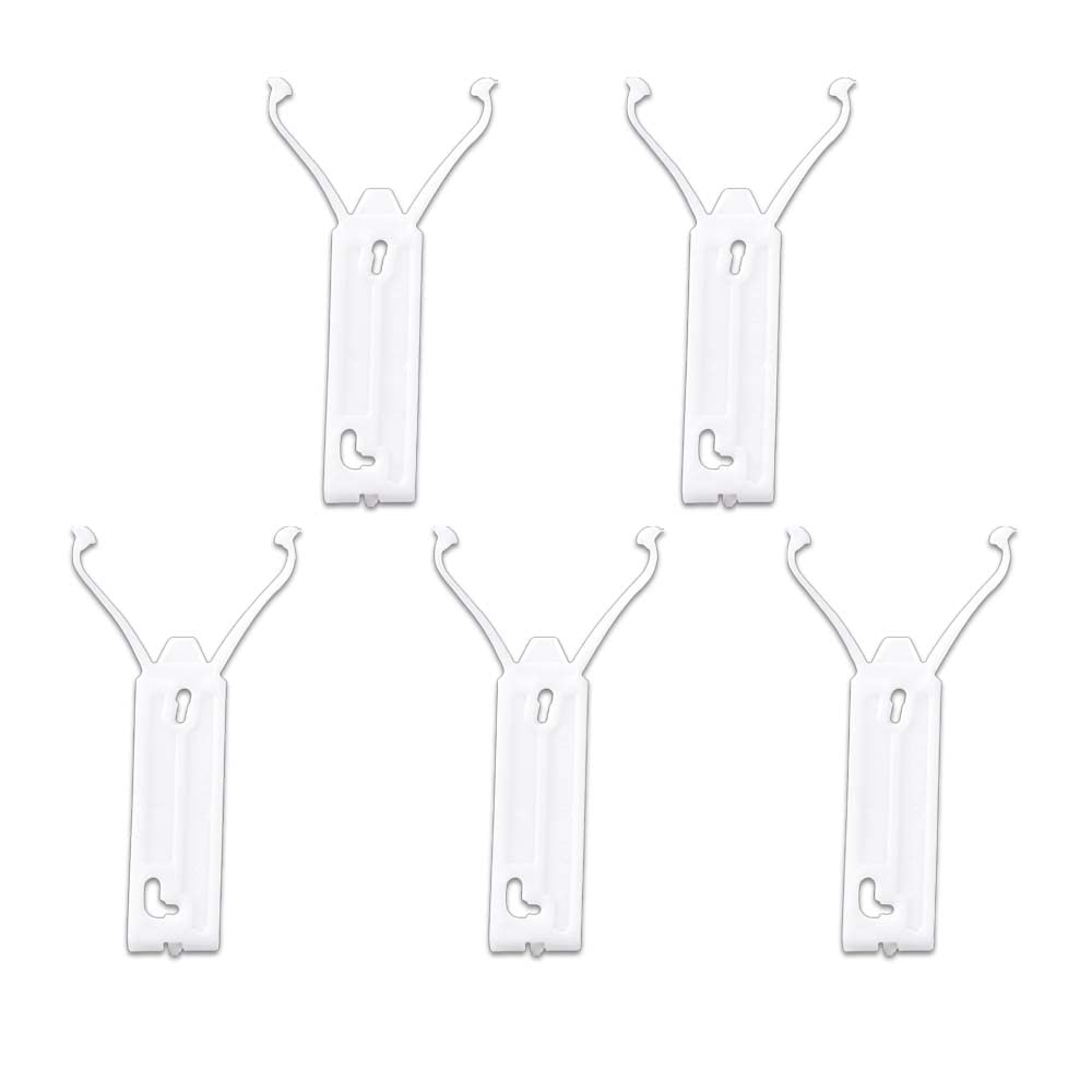 G-PLUS Door Trim Molding Retaining Clip Lower Chrome Compatible with Oldsmobile Cutlass 1981-1988 Clip Mounting Retainer Kit 5 PCS