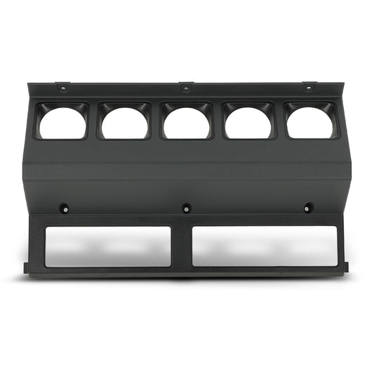 G-PLUS Center Gauge Radio Dash Bezel Trim Compatible with Jeep Wrangler YJ 1987-1995 Gray