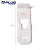 G-PLUS Headlight Support Bracket Mounting Clip Compatible with 2009-2018 Dodge RAM 1500 2500 3500 4500 5500 68050777AA White