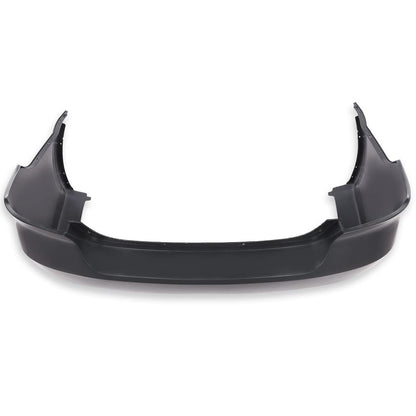 G-PLUS Rear Bumper Cover Compatible with Chevy Aveo Sedan LS LT 4Door 2007 2008 2009 2010 2011 Primed Black Bumper Cover 95978858 GM1100791
