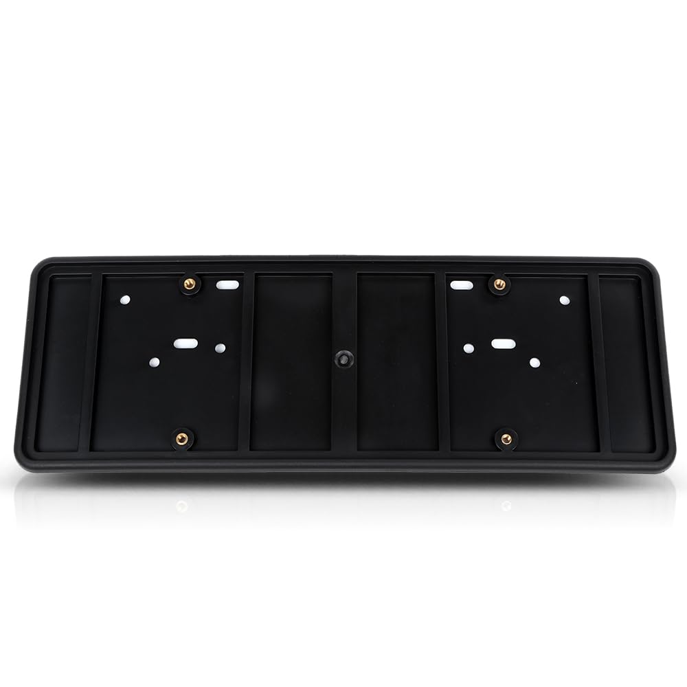 G-PLUS Bumper License Plate Bracket Compatible with Dodge Jeep Chrysler 2013-2021 68213436AC Black