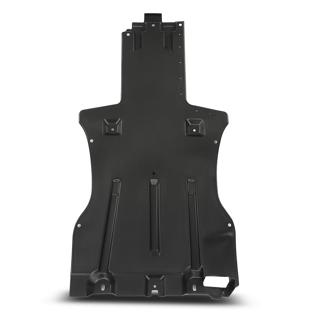 G-PLUS Rear Engine Undercover Splash Shield Baffle Guard W/O Pad, Compatible with Porsche Cayenne 2011-2018, 958-504-231-00, 95850423100, 958 504 231 00