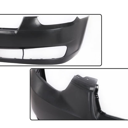 G-PLUS Primered Front Bumper Cover Compatible with Hyundai Accent Sedan/Hatchback 2006 2007 2008 2009 2010 2011 Will Not Fit 2006 Hatchback HY1000163 865111E000 865111E001