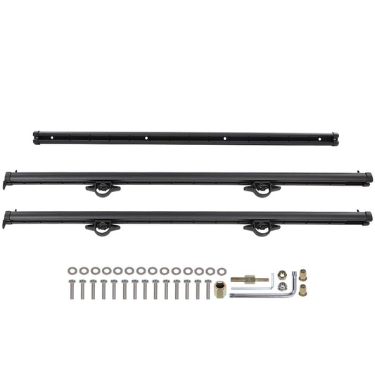 G-PLUS Trail Rail System Tie Down Rails Compatible with Jeep Gladiator 2020 2021 2022 2023